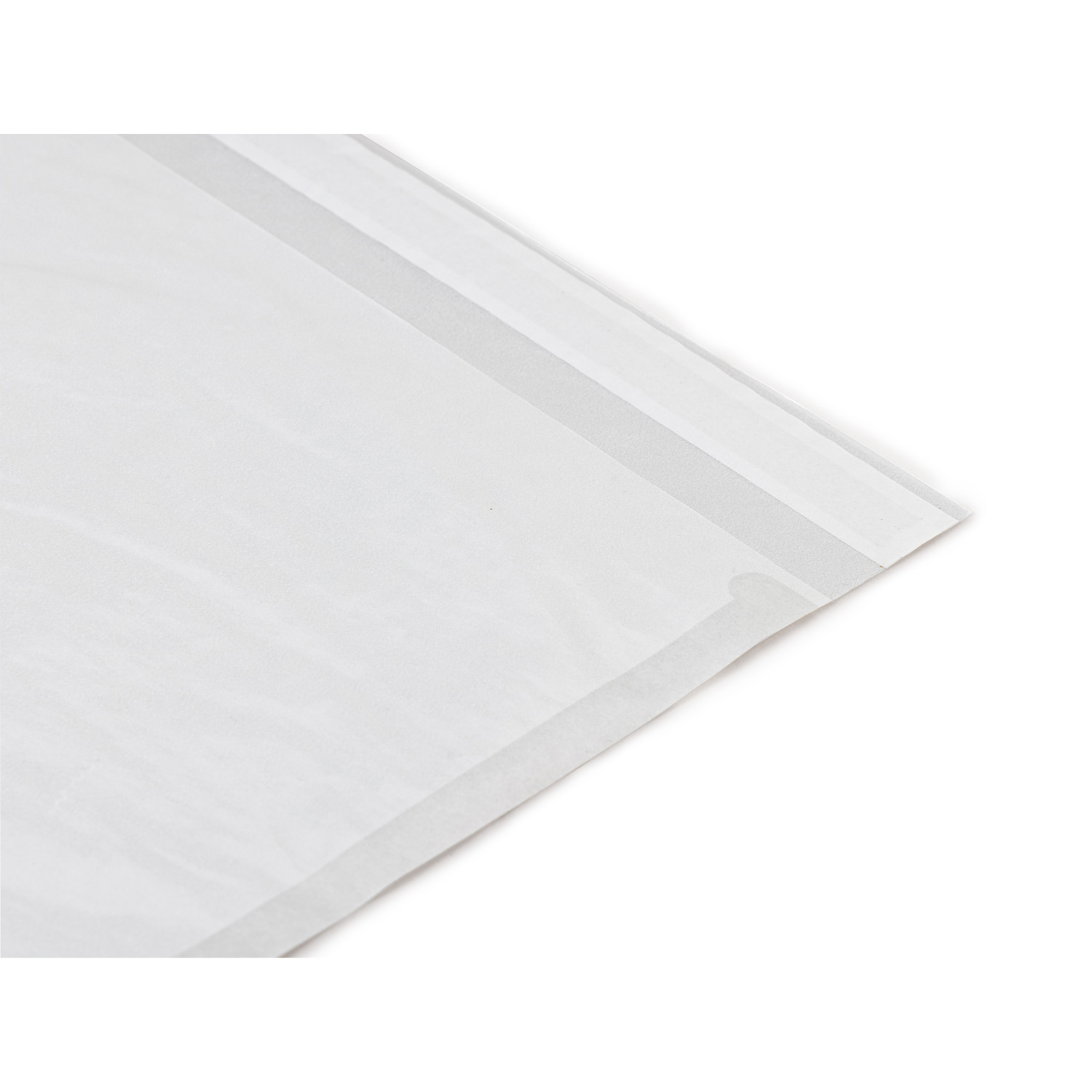 13.75" x 19.75" Vela™ Clear Paper Apparel Bag, XL, White 13.75" x 19.75" Vela™ Clear Paper Apparel Bag, XL, White 2